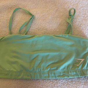 Gymshark Bandeau Sports Bra - Green